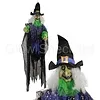 Europalms WITCH LISBETH - HALLOWEEN - 200 CM - LIGHT AND SOUND