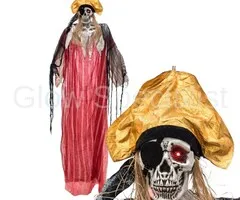 Europalms PIRAAT - HALLOWEEN - 170 CM - HANGEND - LICHT EN GELUID