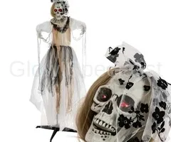 Europalms BRUID - HALLOWEEN - 170 CM - BEWEGING - LICHT EN GELUID