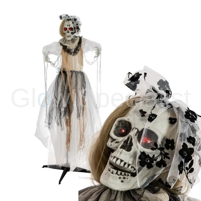 Europalms BRIDE - HALLOWEEN - 170 CM - MOVEMENT - LIGHT AND SOUND - EUROPALMS