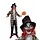CLOWN HATTY - HALLOWEEN - 185 CM - BEWEGING - LICHT EN GELUID - EUROPALMS