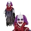 Europalms CLOWN ROBBY - HALLOWEEN - 120 CM - MOVEMENT - LIGHT AND SOUND