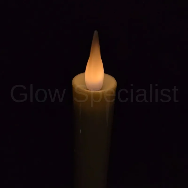 MovinFlame MOVINFLAME DINNER CANDLES - 4 PCS - RECHARGEABLE - WITH REMOTE CONTROL - IVORY