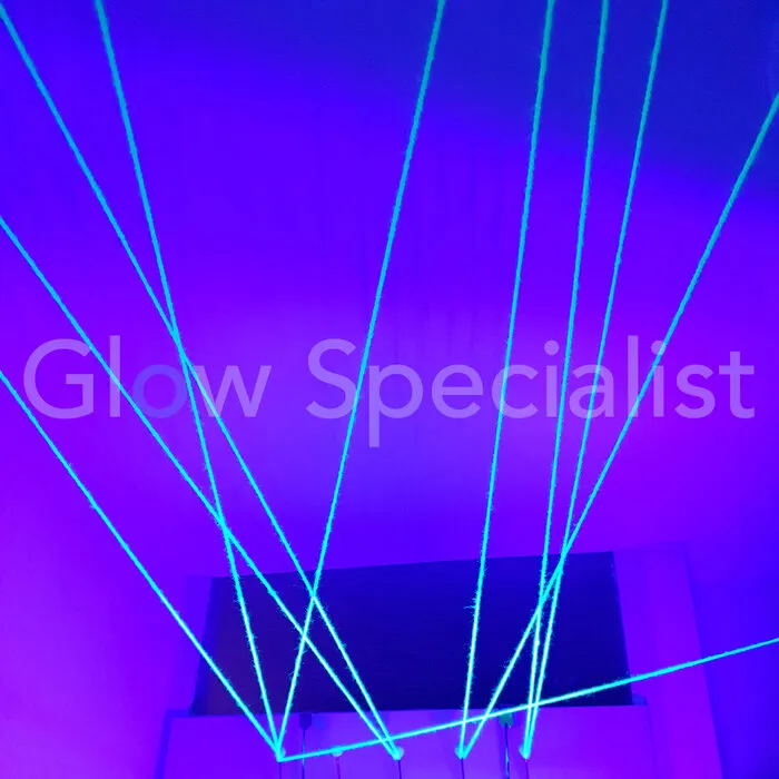 UV / BLACKLIGHT NEON GLOW WOL PAKKET - 6 KLEUREN