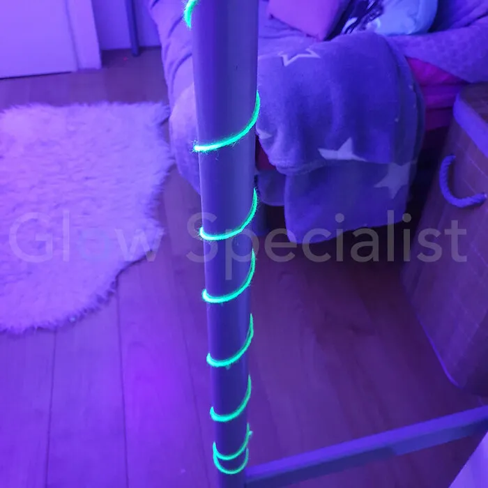 UV / BLACKLIGHT NEON GLOW WOOL PACKAGE - 6 COLOURS