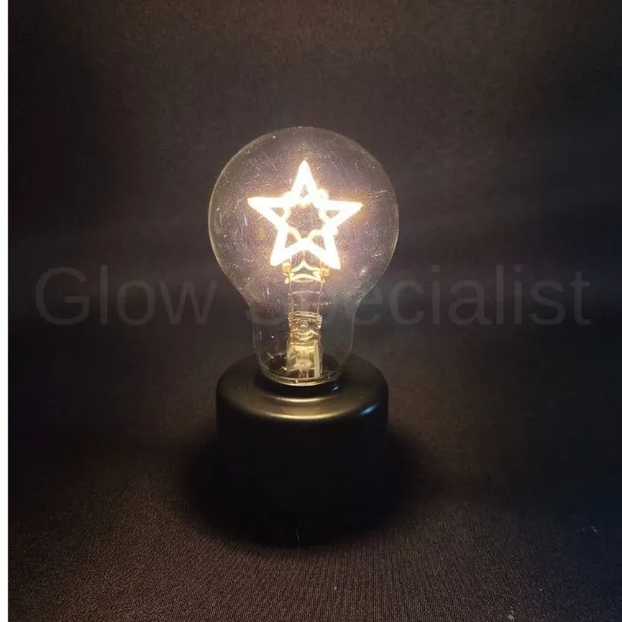 TABLE LAMP FILAMENT - CHRISTMAS - COLOR - 4 TYPES - 2 X AAA