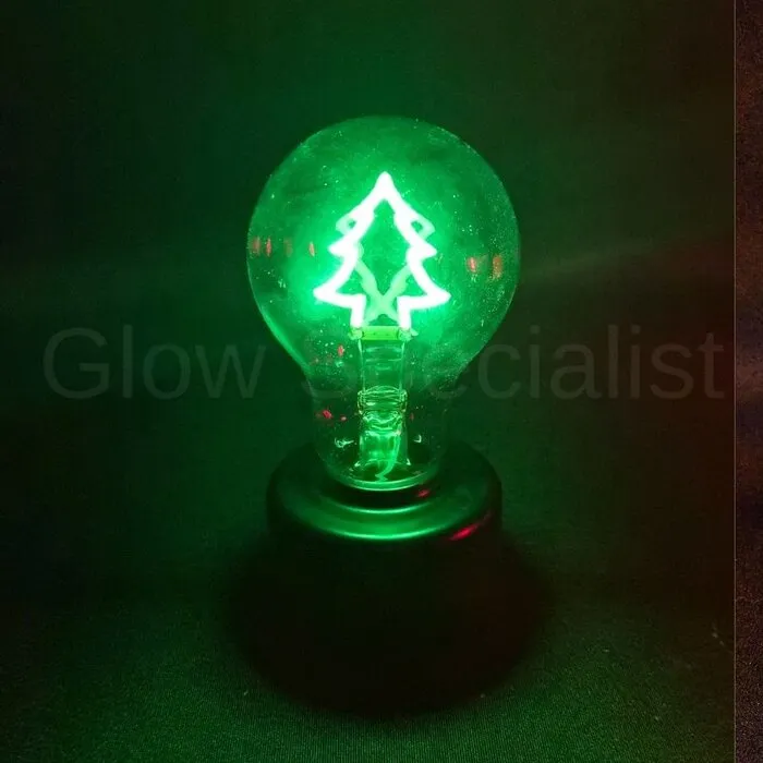 TAFELLAMP FILAMENT - KERST - KLEUR - 4 SOORTEN - 2 X AAA