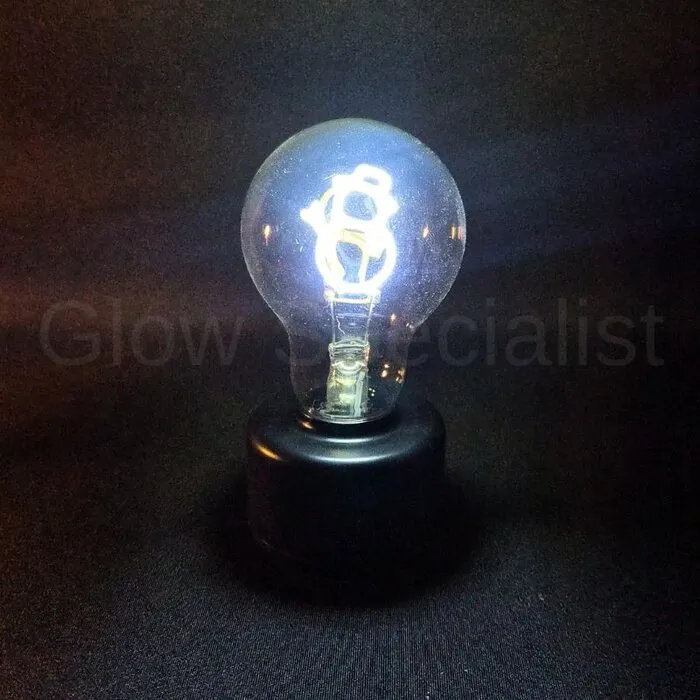 TAFELLAMP FILAMENT - KERST - KLEUR - 4 SOORTEN - 2 X AAA