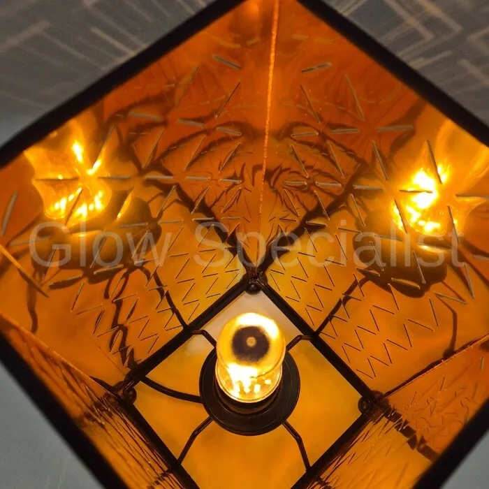 TAFELLAMP - SHINING FLAME - DUO FUNCTIE - LED - LAMP OF VLAM EFFECT - 30 CM