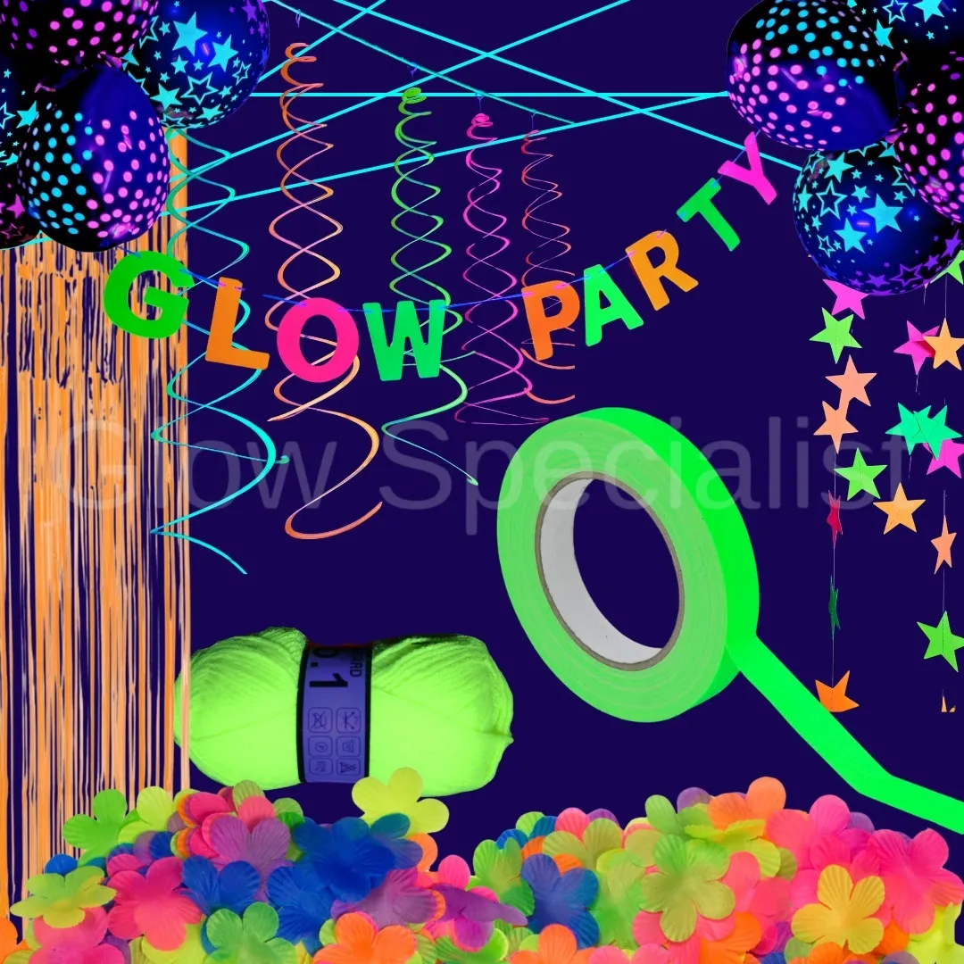 Glow Specialist GLOW PARTY DECORATION PACKAGE - UV / BLACKLIGHT