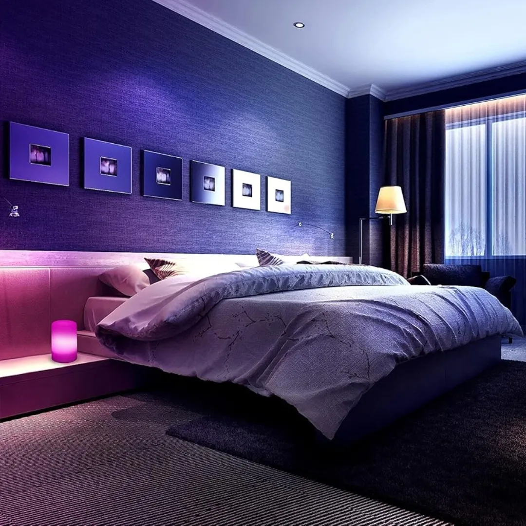 Grundig COLORCHANGING TAFELLAMP MET KERSTWENS - IN FEESTELIJKE VERPAKKING