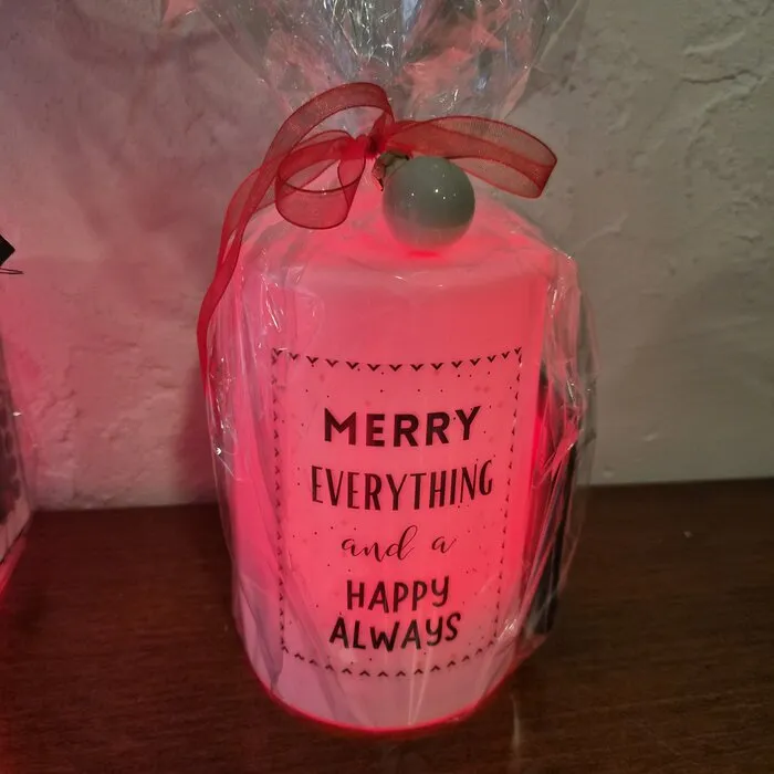 Grundig COLORCHANGING TAFELLAMP MET KERSTWENS - IN FEESTELIJKE VERPAKKING