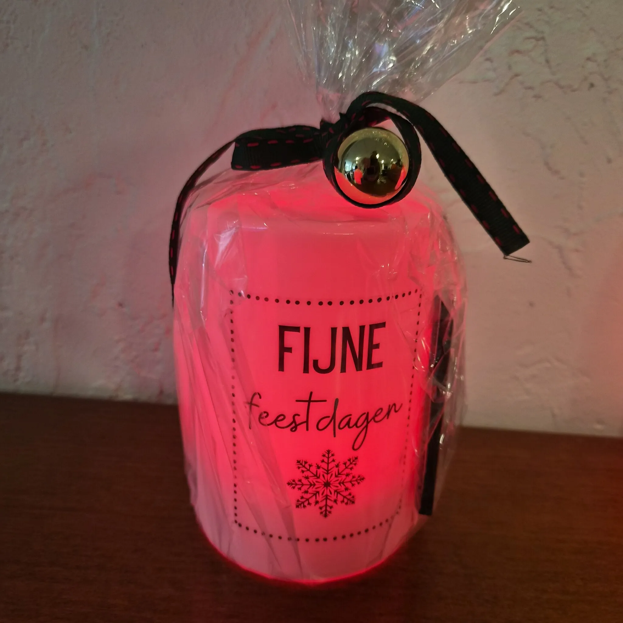 Grundig COLORCHANGING TAFELLAMP MET KERSTWENS - IN FEESTELIJKE VERPAKKING