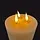 SIMUFLAME XL LED KAARS - 3 LONTEN - MET AFSTANDBEDIENING - 18 CM