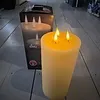 Simuflame SIMUFLAME 3 WICK XL LED CANDLE - WITH REMOTE CONTROL - 33 CM