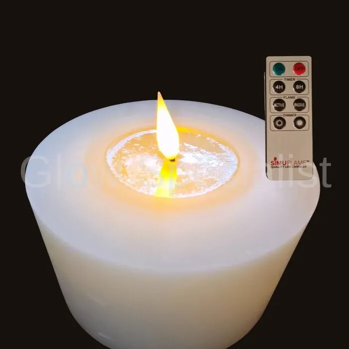 Simuflame SIMUFLAME LED GIANT KAARS - DELUXE - AFSTANDSBEDIENING -  IVOOR
