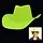 COWBOY HAT - UV/BLACKLIGHT - NEON YELLOW