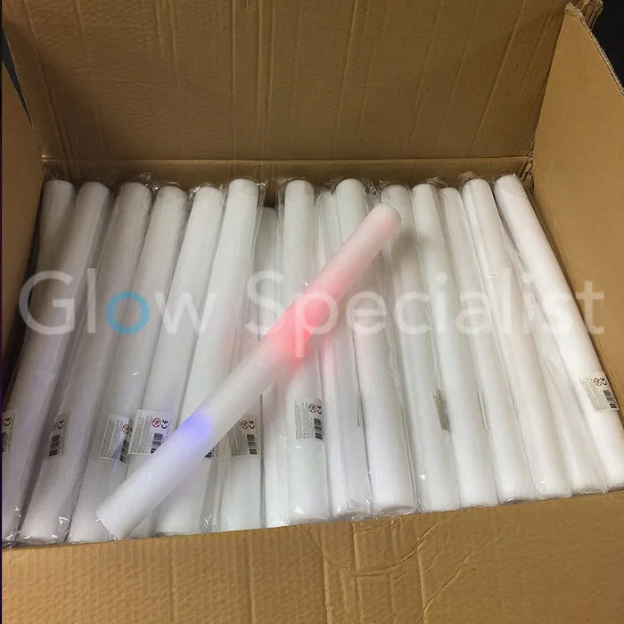 LED FOAMSTICKS - MULTICOLOR - DOOS MET 240 STUKS