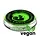 CAMELEON UV SPECIAL EFFECTS PAINT - KRYPTONITE GREEN