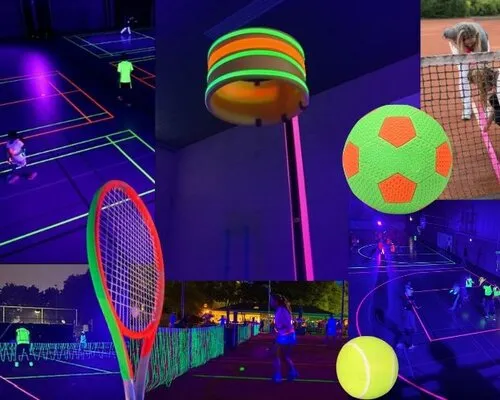 Glow sport events: zo organiseer je een spectaculair UV-toernooi!