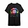 COLOR LIPS – BLACKLIGHT T‑SHIRT – ZWART MET NEON PRINT