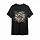 RUBIK TWIST - BLACKLIGHT T-SHIRT - BLACK WITH NEON PRINT