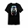 DJ PUG - BLACKLIGHT T-SHIRT - BLACK WITH NEON PRINT