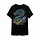 DRAGON - BLACKLIGHT T-SHIRT - ZWART MET NEON PRINTS