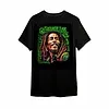ONE LOVE - BLACKLIGHT T-SHIRT - ZWART MET NEON PRINTS