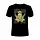 MAKE LOVE - BLACKLIGHT T-SHIRT - BLACK WITH NEON PRINTS