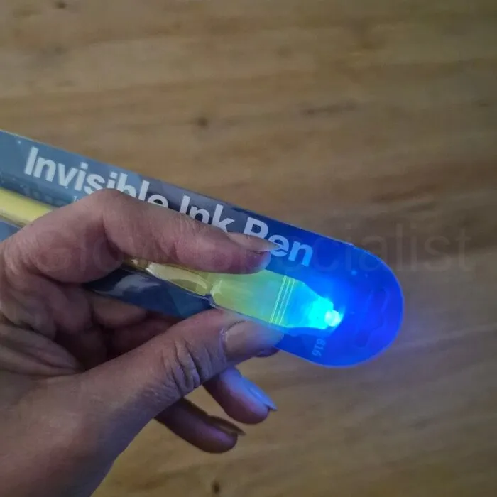 UV PEN WITH INVISIBLE INK - ASSORTED