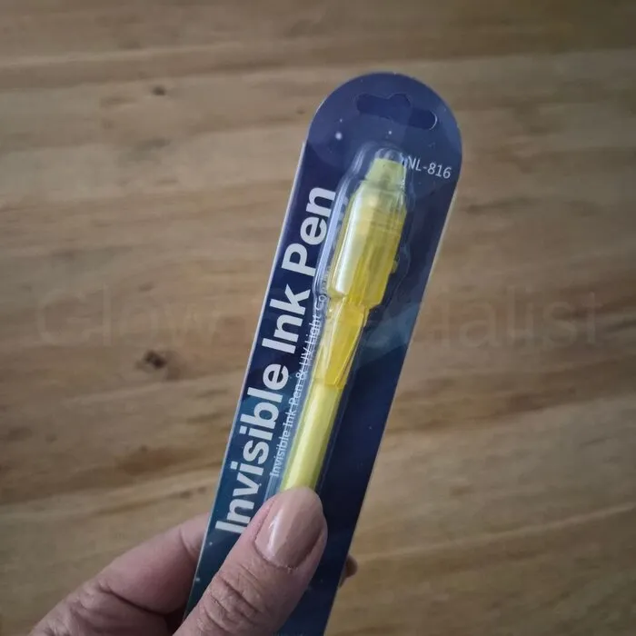 UV PEN MET ONZICHTBARE INKT - ASSORTI