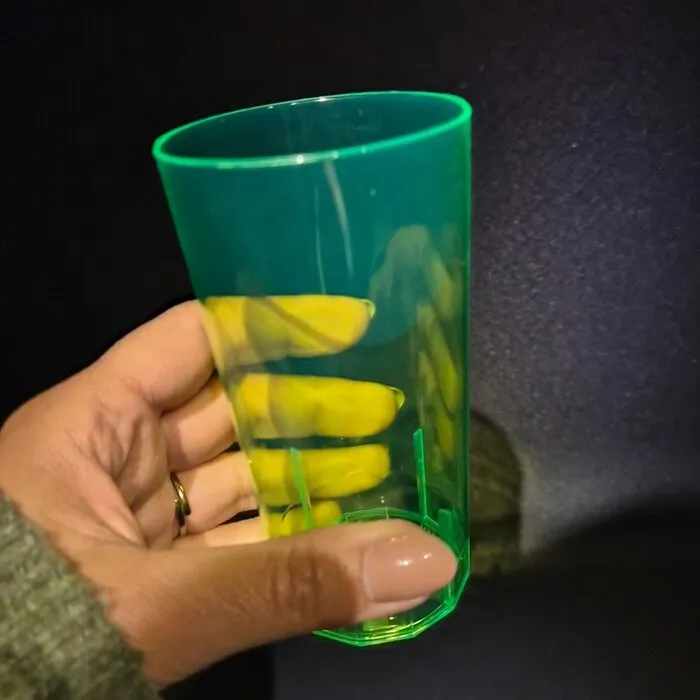 Glow Specialist UV/BLACKLIGHT NEON DRINKING GLASSES - 12 PIECES