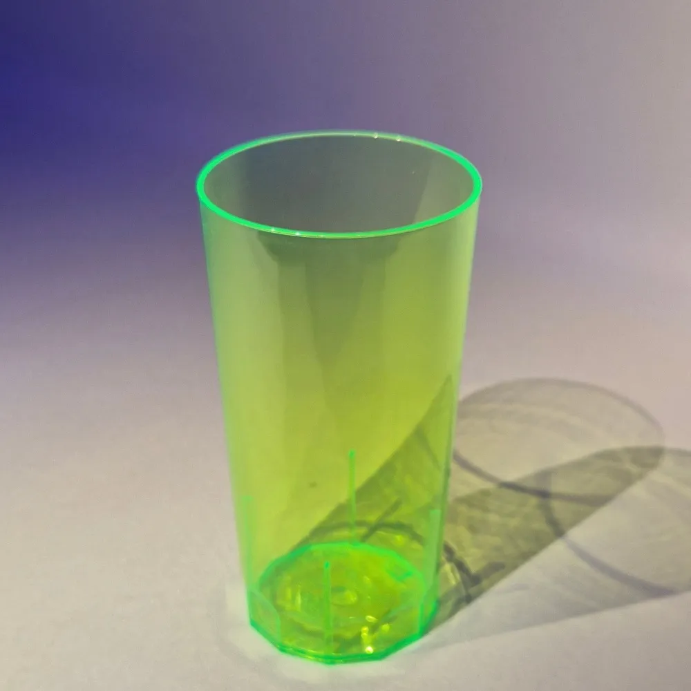 Glow Specialist UV/BLACKLIGHT NEON DRINKING GLASSES - 12 PIECES