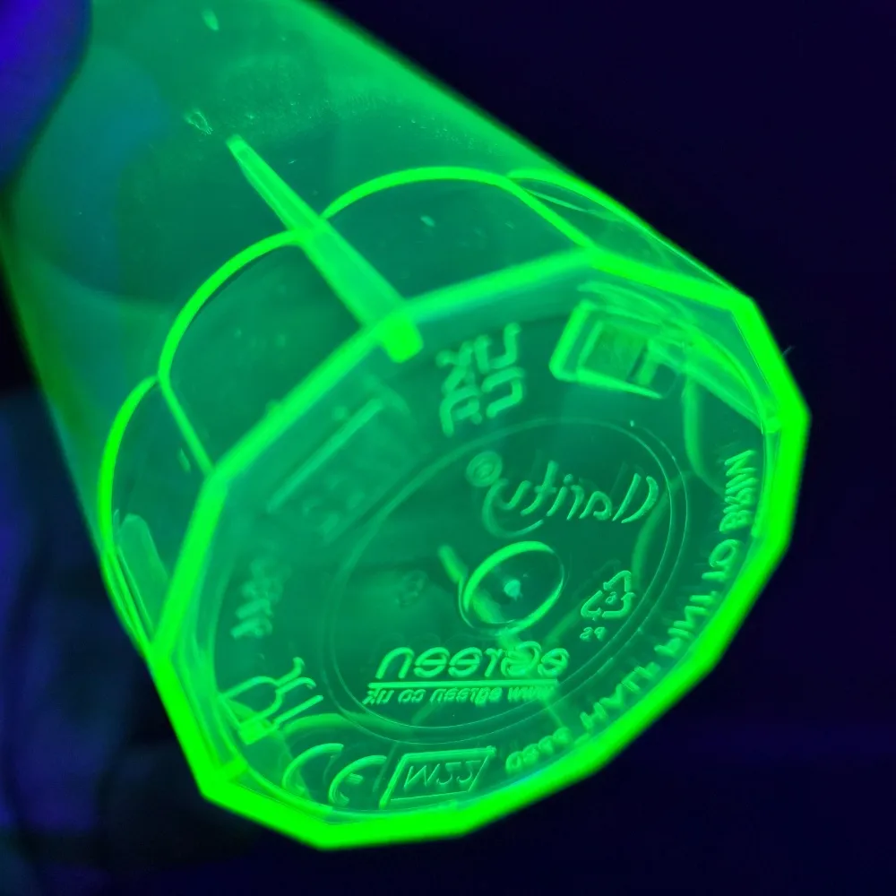 Glow Specialist UV/BLACKLIGHT NEON DRINKING GLASSES - 12 PIECES