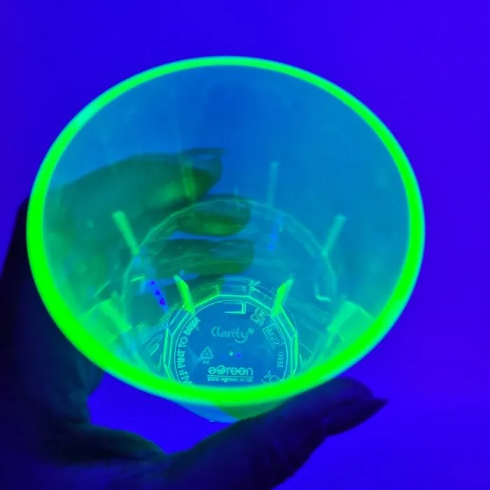 Glow Specialist UV/BLACKLIGHT NEON DRINKING GLASSES - 12 PIECES