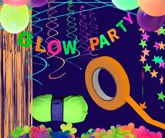 Glow Specialist GLOW PARTY DECORATIE PAKKET – UV / BLACKLIGHT