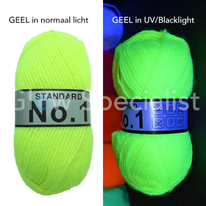 Glow Specialist Glow Party Decoration Pack – 8‑Piece Neon & UV Blacklight Set with Garlands, Balloons, Confetti, Neon Yarn & Tape