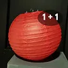 RED PAPER LAMPION - PER PIECE FROM