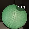 GROENE PAPIEREN LAMPION - PER STUK VANAF
