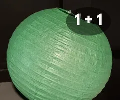 GREEN PAPER LAMPION - PER PIECE FROM