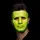 GLOW-IN-THE-DARK MIME MASKER