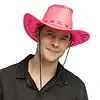 COWBOY HAT SAVANNE - UV / BLACKLIGHT - NEON PINK
