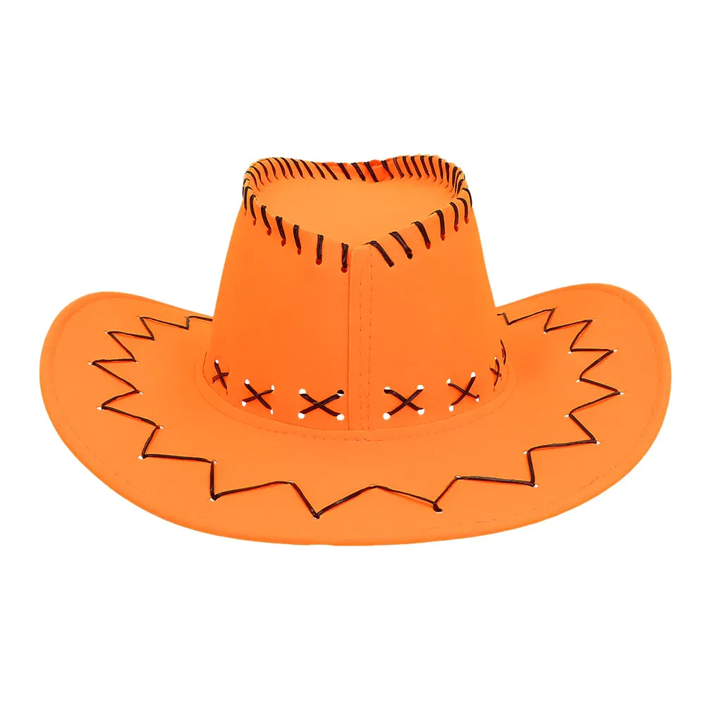 COWBOY HAT SAVANNE - UV / BLACKLIGHT - NEON ORANGE