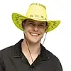 COWBOY HAT SAVANNE - UV / BLACKLIGHT - NEON YELLOW