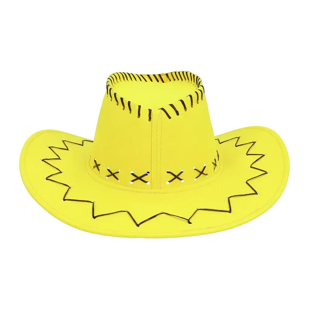COWBOYHOED SAVANNE - UV / BLACKLIGHT - NEON GEEL