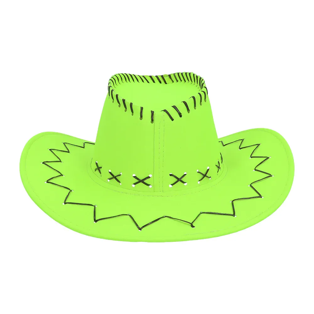 COWBOY HAT SAVANNE - UV / BLACKLIGHT - NEON GREEN