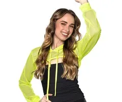 VISNET BOLERO - UV / BLACKLIGHT - NEON GEEL
