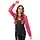 VISNET BOLERO - UV / BLACKLIGHT - NEON ROZE