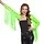 BOLERO MET FRANJES - UV / BLACKLIGHT - NEON GROEN